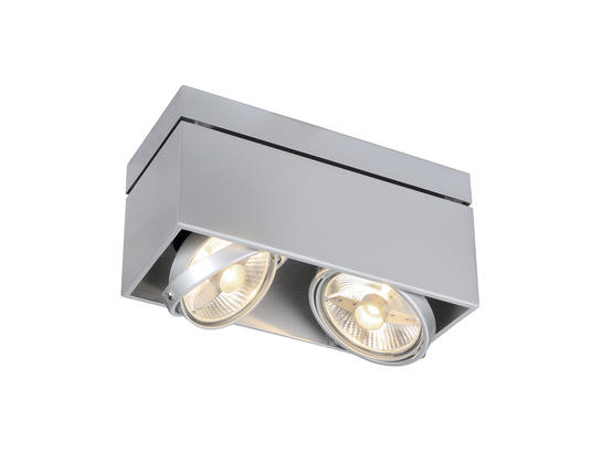 Фото спот SLV Kardamod Surface Square Es111 Double 117114, купити з доставкою на skylight.com.ua