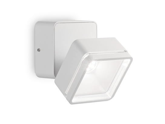 Фото настенный светильник Ideal Lux Omega Square AP1 Bianco, купить с доставкой на skylight.com.ua