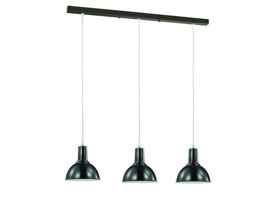Фото люстра Ideal Lux Benny Sb3 Nero, купить с доставкой на skylight.com.ua