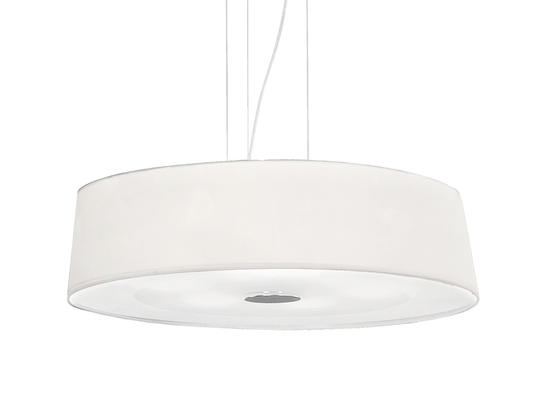 Фото люстра Ideal Lux Hilton SP6 Round Bianco, купити з доставкою на skylight.com.ua