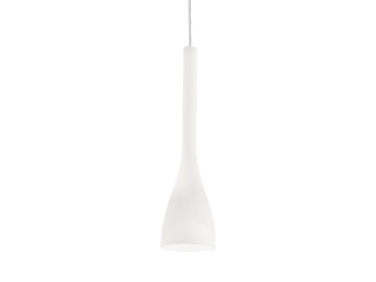 Фото підвісний світильник Ideal Lux Flut SP1 Small Bianco, купити з доставкою на skylight.com.ua