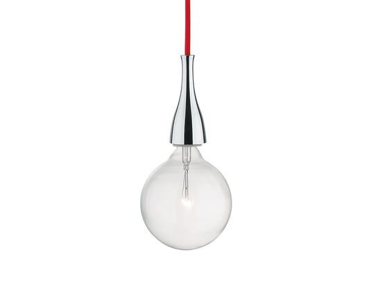 Фото подвесной светильник Ideal Lux Minimal SP1 Cromo, купить с доставкой на skylight.com.ua