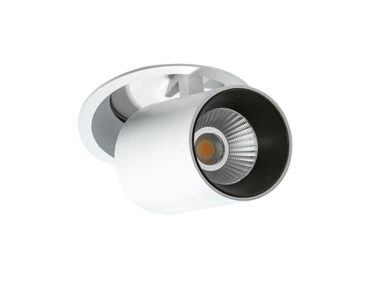 Фото встраиваемый светильник Azzardo Luna 15w Dim (white/black) AZ2828, купить с доставкой на skylight.com.ua