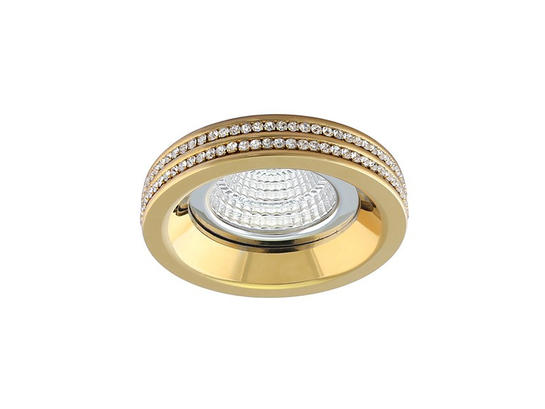 Фото точечный светильник Azzardo Eva Round Gold NC1519R-GO, купить с доставкой на skylight.com.ua