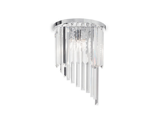 Фото хрустальное бра Ideal Lux Carlton AP3 168913, купить с доставкой на skylight.com.ua