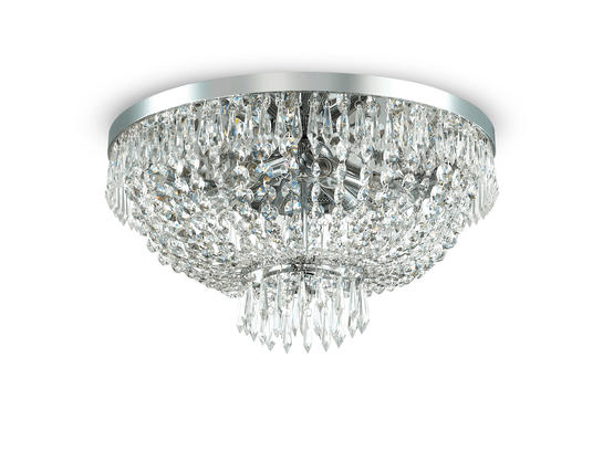 Фото хрустальная люстра Ideal Lux Caesar PL6 93475, купить с доставкой на skylight.com.ua