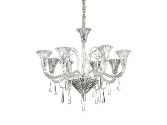 Фото подвесная люстра Ideal Lux Santa SP8 103518, купить с доставкой на skylight.com.ua