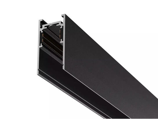 Фото магнитный трек накладного монтажа Lumineka NTRAC_3_BK 3м Черный, купить с доставкой на skylight.com.ua