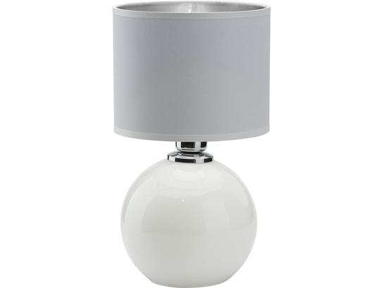 Фото Настільна лампа TK Lighting PALLA SMALL WHITE/SILVER 5066, купити з доставкою на skylight.com.ua