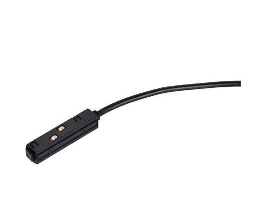 Фото подвод тока Lumineka POW-BK 48V для трека Черный, купить с доставкой на skylight.com.ua