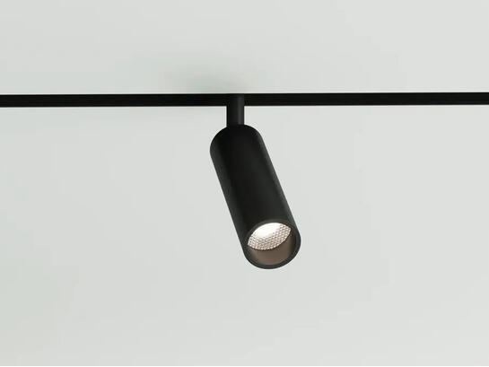 Фото трековый магнитный светильник Lumineka TB-25-BK Tube 25mm 5W Черный, купить с доставкой на skylight.com.ua