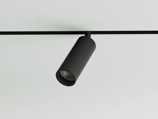 Фото трековый магнитный светильник Lumineka TB-34-BK Tube 34mm 8W Черный, купить с доставкой на skylight.com.ua