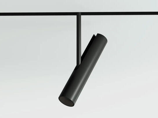 Фото трековий магнітний світильник Lumineka TB-35-BK Tube 35mm 8W чорний, купити з доставкою на skylight.com.ua